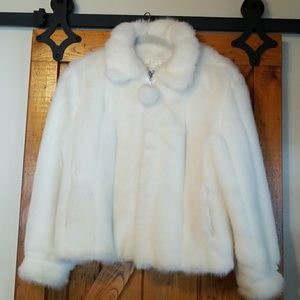 Faux fur jacket